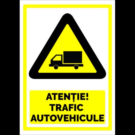 semn pentru trafic autovehicule